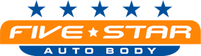 Five Star Autobody, header logo